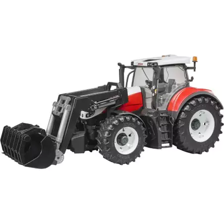 Marketplace : Tracteur STEYR 6300 TERRUS CVT équipé du chargeur ave...