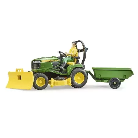 Marketplace : Tracteur tondeuse avec remorque JOHN DEERE - BRUDER -...
