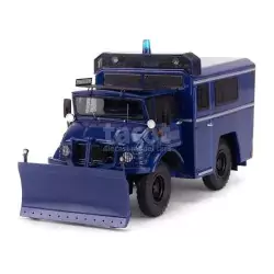 Martketplace : Mercedes Unimog 406 Police 2008 - PERFEX - 1:43