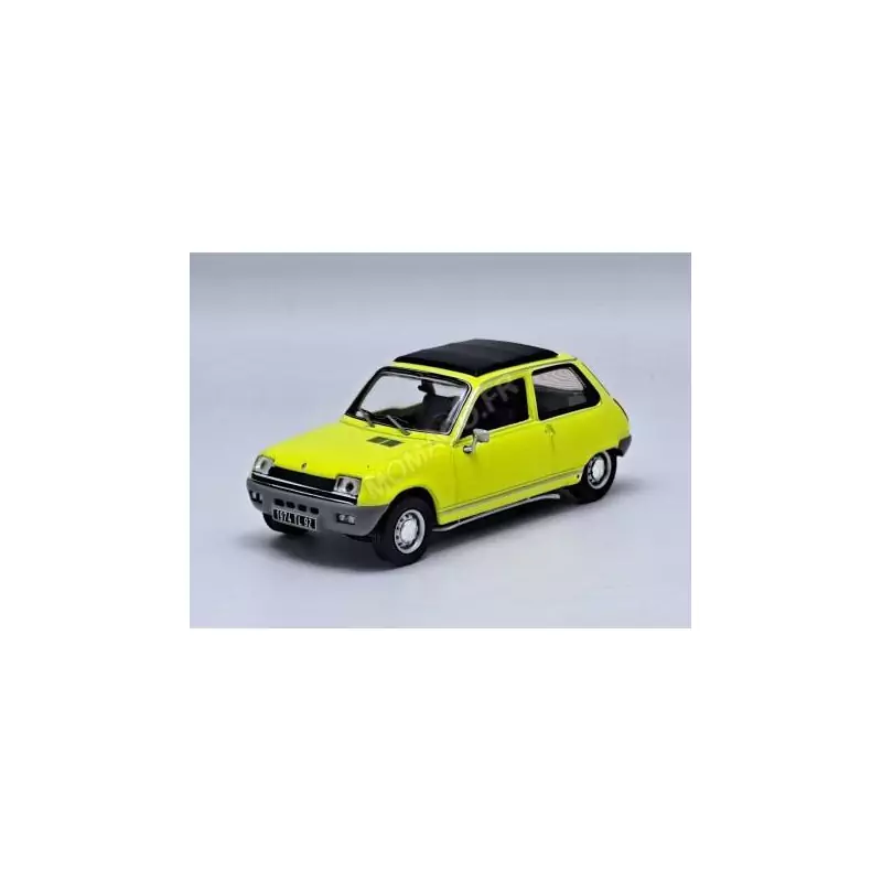 Marketplace : RENAULT 5 tl jaune avec toit ouvrant ferme - ODEON - ...