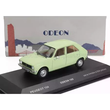 Marketplace : PEUGEOT 104 1972 vert pistache - ODEON - 1:43