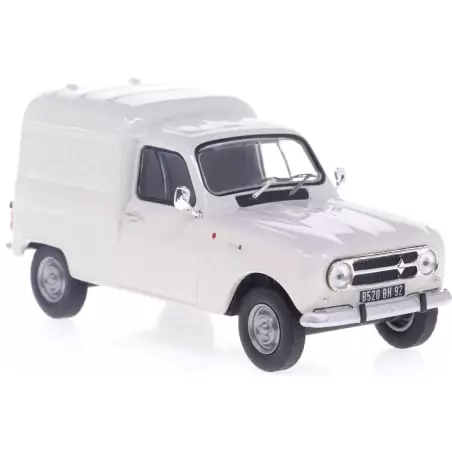 Marketplace : RENAULT 4 f4 fourgonnette blanche - ODEON - 1:43