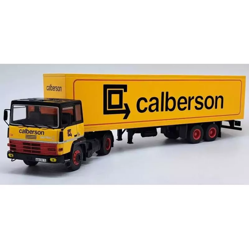 Marketplace : BERLIET Tr280 semi-remorque tolee 2 essieux "Calberso...