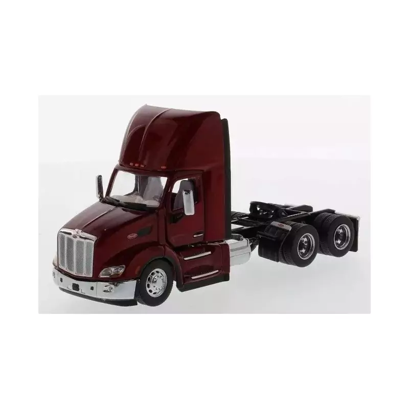 Marketplace : PETERBILT 579 6x2 Bordeaux - Diecast Masters - 1:50