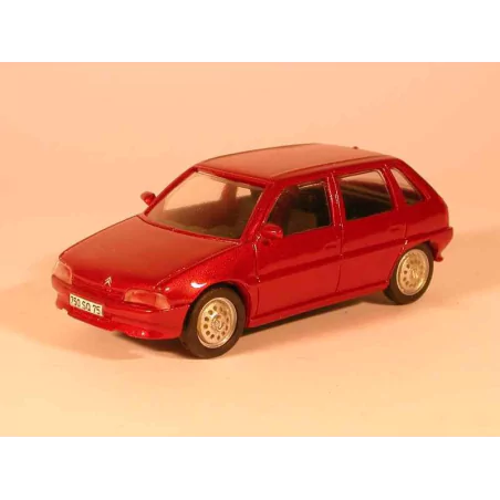 Marketplace : Citroën AX 5 Doors Red Metal PARADCAR – 1:43