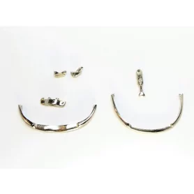Pièces pour Panhard Dyna Z Cabriolet - White Metal - 1:43