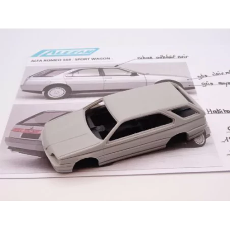 Marketplace : ALEZAN MODELS KIT 1/43 ALFA ROMEO 164 SPORT WAGON - A...