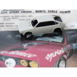 Marketplace : Kit ALFA ROMEO SPRINT GrA MONTE CARLO 1985 - ALEZAN -...
