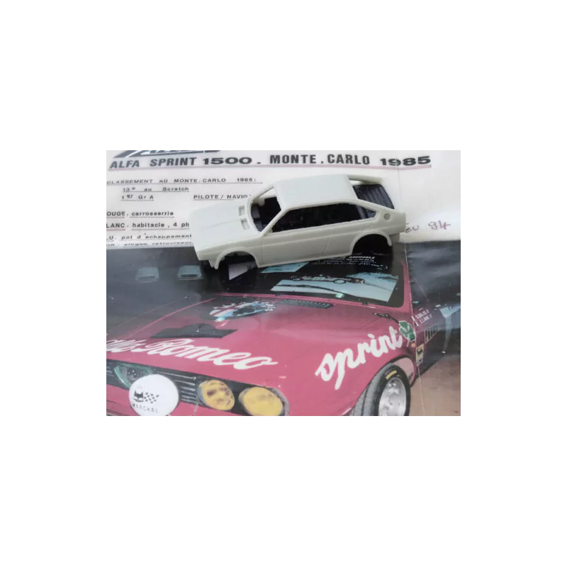 Marketplace : Kit ALFA ROMEO SPRINT GrA MONTE CARLO 1985 - ALEZAN -...