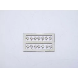 Marketplace : Lot de 14 chevaux FERRARI - PHOTODECOUPE - ALEZAN - 1:43