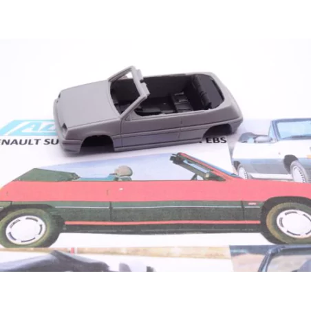 Marketplace : KIT RENAULT SUPER 5 GTS CABRIOLET EBS - ALEZAN - 1:43