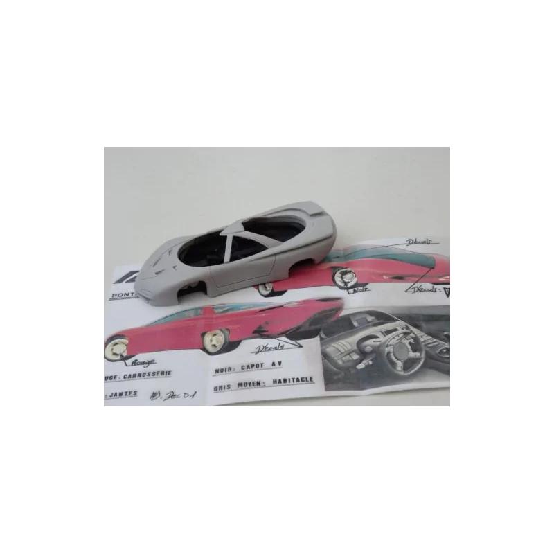 Marketplace : KIT PONTIAC BANSHEE CONCEPT 1988 - ALEZAN - 1:43