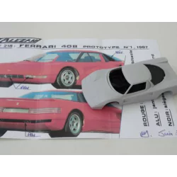 Marketplace : KIT FERRARI 408 PROTOTYPE N°1 1987 - ALEZAN - 1:43