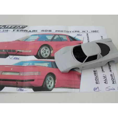 Marketplace : KIT FERRARI 408 PROTOTYPE N°1 1987 - ALEZAN - 1:43