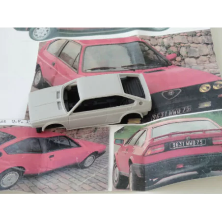 Marketplace : Kit ALFA ROMEO SPRINT QV 1,7L 1987 - ALEZAN - 1:43