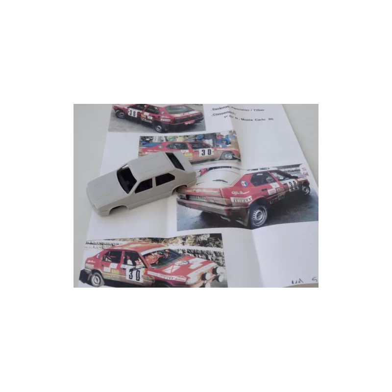 Marketplace : ALFA ROMEO 33 1er Gr N Monté-Carlo 1986 - ALEZAN - 1:43
