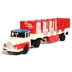 Martketplace : Unic Izoard Semi-Remorque Cremaillere - PERFEX - 1:43