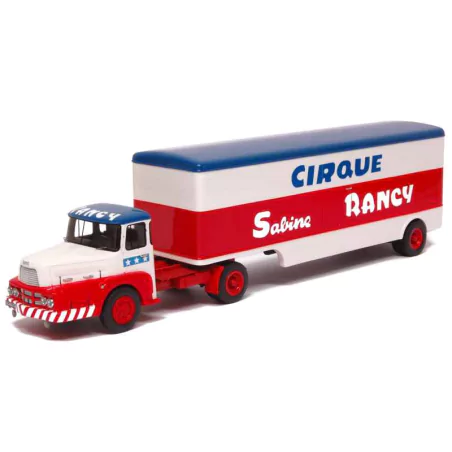 Martketplace : Unic Izoard Semi-Rque Fourgon Matériel - PERFEX - 1:43