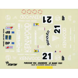 Marketplace : KIT PORSCHE 956 N°21 ''Kenwood'' LM 1983 - STARTER - ...