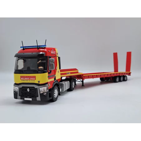 Marketplace : RENAULT T460 Semi-remorque Porte Engin "SECURITE CIVI...