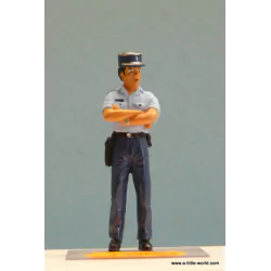 Marketplace : Personnage GENDARME - Résine - 1:43