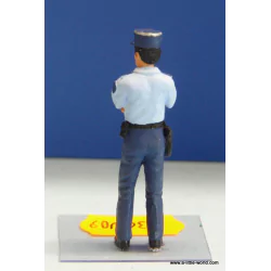 Marketplace : Personnage GENDARME - Résine - 1:43
