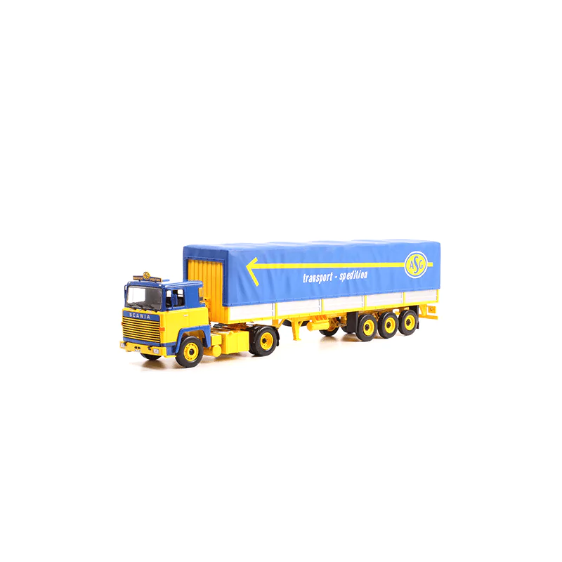 Marketplace : Scania lbt 141 1:43 asg camion & remorque - Ixo Altay...