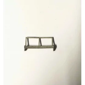 Pare-brise en White Metal - Longueur 29 mm |Pièces et kits pour voi...
