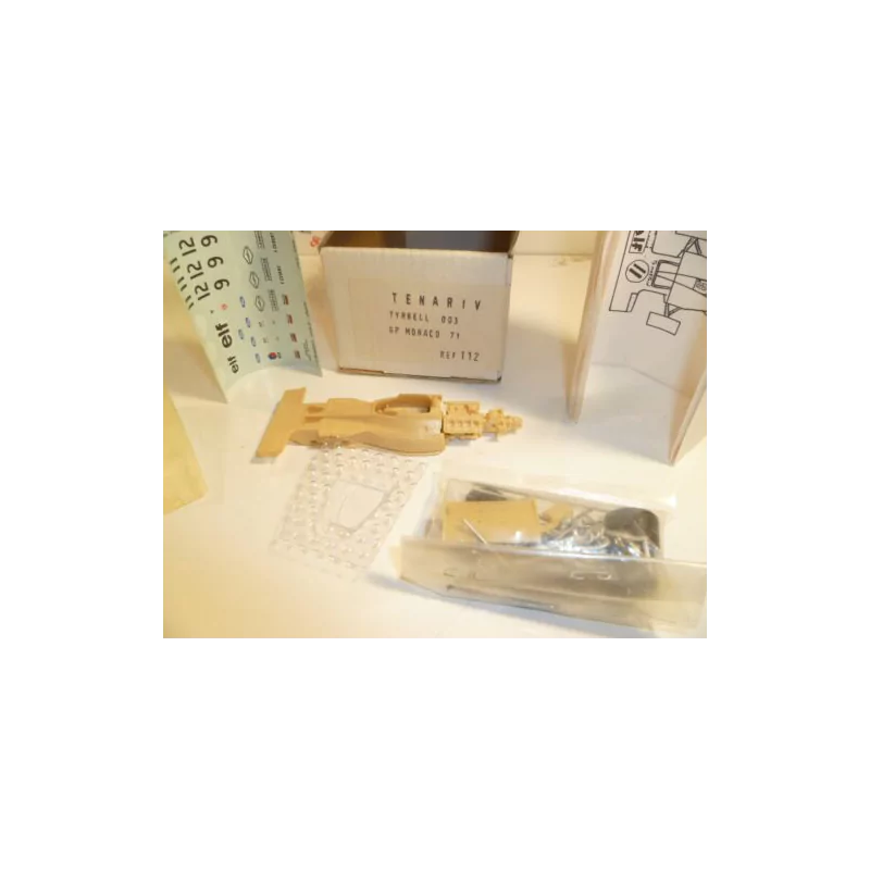 Marketplace - Kit TYRRELL 003 GP MONACO 1971 - TENARIV - 1/43