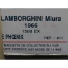 Marketplace - Kit Lamborghini Miura 1966 Non assemblé - LE PHOENIX ...