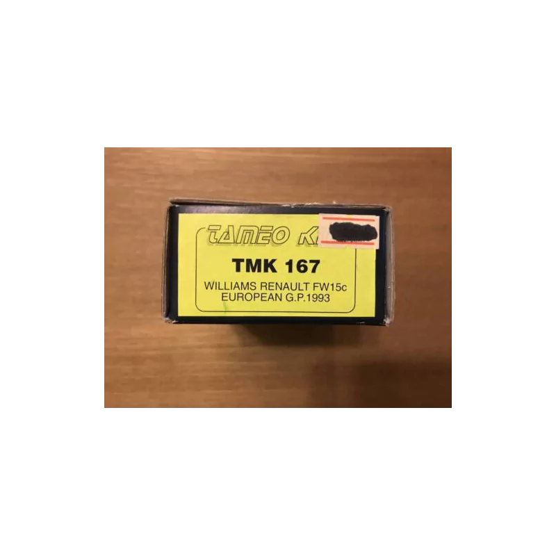 Marketplace - Kit Williams Renault Fw15C European Gp 1993 - TAMEO -...