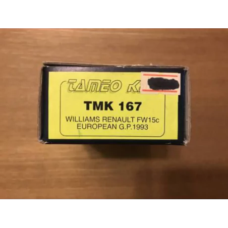 Marketplace - Kit Williams Renault Fw15C European Gp 1993 - TAMEO -...
