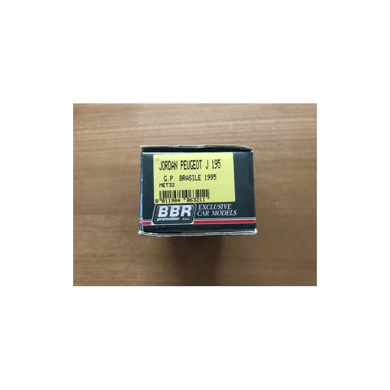 Marketplace - Kit Jordan Peugeot 195 Brésil Gp 1995 - BBR - 1/43