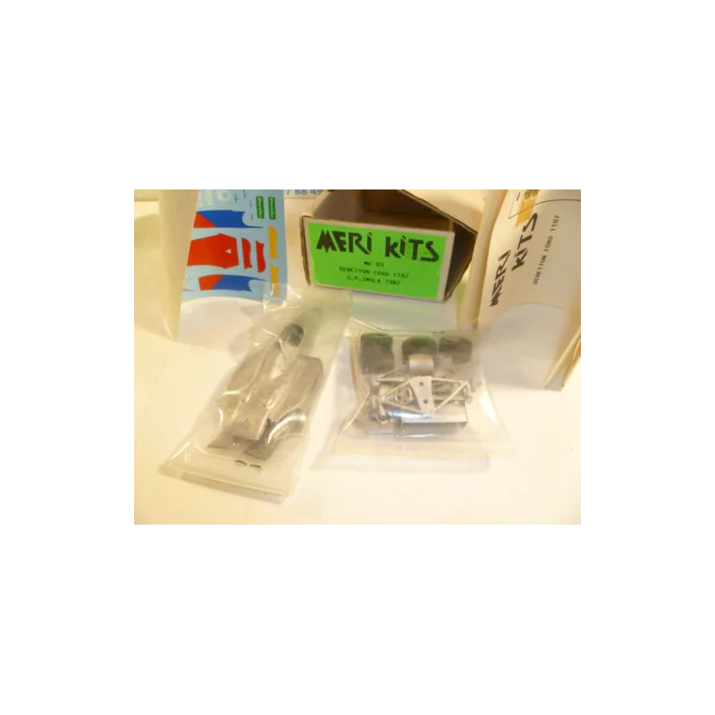 Marketplace - Kit BENETTON FORD GP IMOLA 1987 - MERI - 1/43