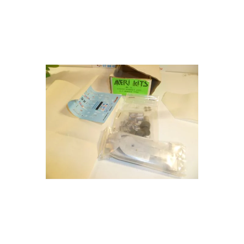 Marketplace - Kit LIGIER RENAULT GP MONACO 1986 - MERI - 1/43