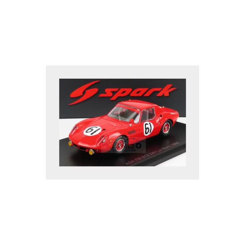 Marketplace - Asa Gt Rb-613 n°61 24H Le Mans 1966 I.Giunti S.Dini R...
