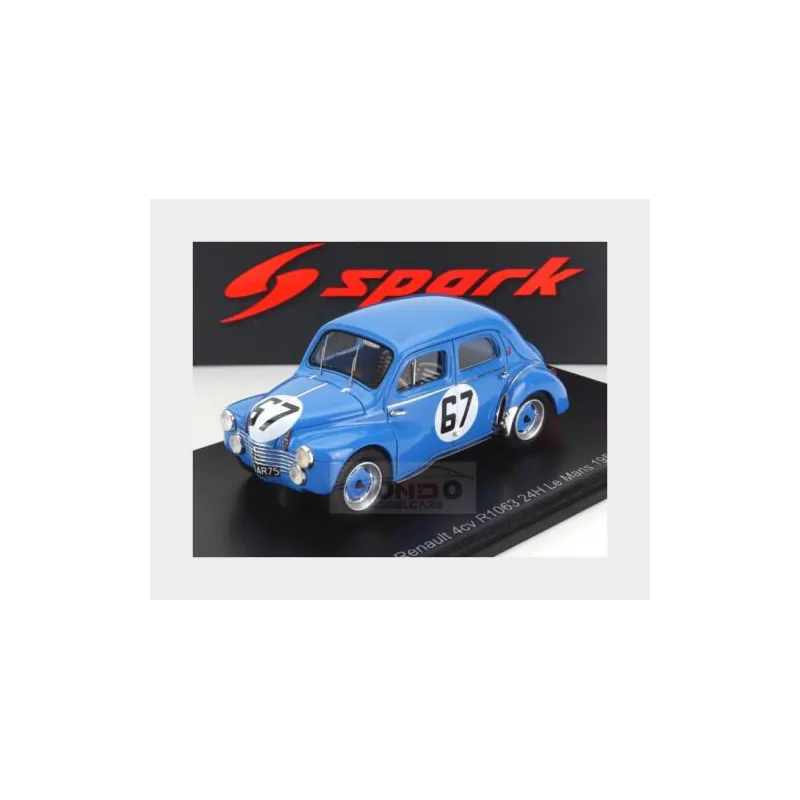 Marketplace - RENAULT 4CV 1063 747CC S4 n°67 24H LE MANS 1952 REDEL...