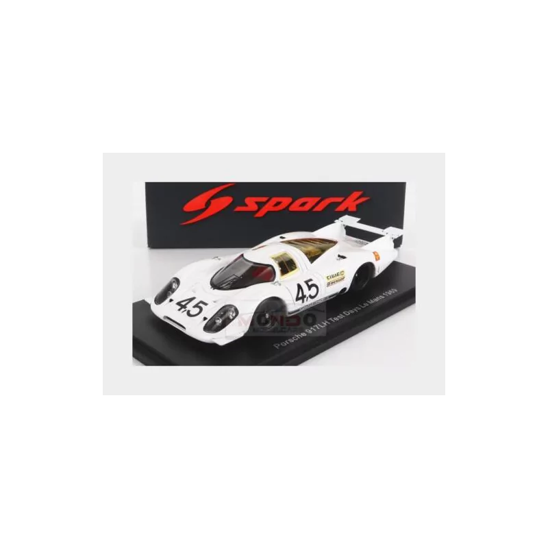 Marketplace - Porsche 917Lh 4.5L n°45 Test 24H Le Mans 1969 White -...