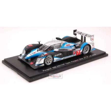 Marketplace - PEUGEOT 908 n°7 6ème LE MANS 2009 - Spark - 1/43