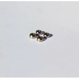 Embase ø5 en laiton chromé pour Gyrophare - Ech. 1:43 - X4 |Pièces ...