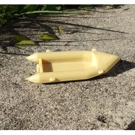 Bâteau pneumatique en résine - Ech. 1:43 |Pièces et kits pour voitu...
