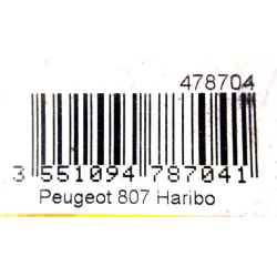 Marketplace - Tour de France 2004 - Peugeot 807 Haribo - Norev - 1/43