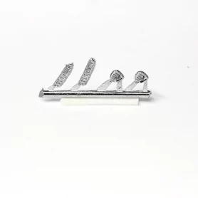 Prises d'air - Renault 4CV - 1:43 - White Metal - À peindre |Pièces...