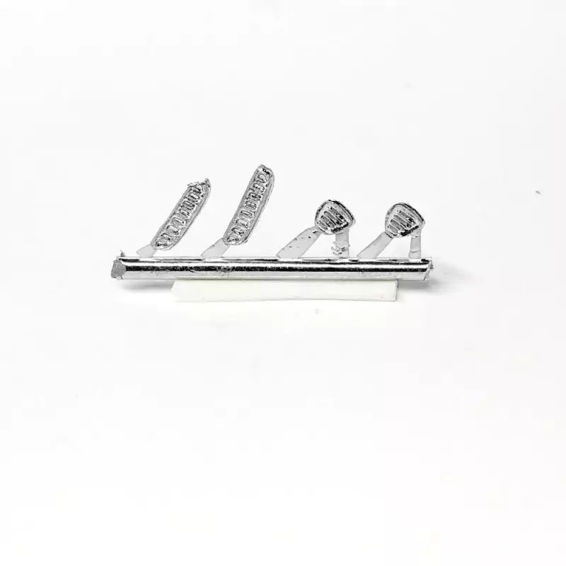 Prises d'air - Renault 4CV - 1:43 - White Metal - À peindre |Pièces...