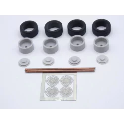 Marketplace - SET 4 ROUES BBS 17 POUCES - ALEZAN – 1:43