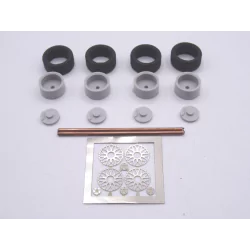 Marketplace - SET DE 4 ROUES JANTE BBS LE MANS - ALEZAN – 1:43