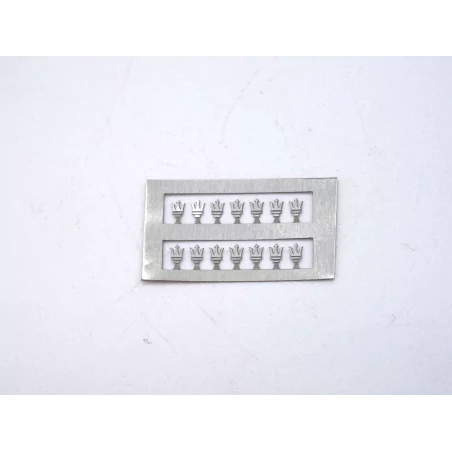 Marketplace - 14 LOGOS MASERATI PHOTODECOUPE - ALEZAN – 1:43