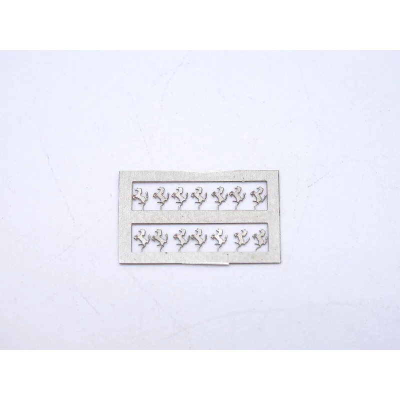 Marketplace - SET DE 14 CAVALINOS RAMPANTE PHOTODECOUPE - ALEZAN – ...