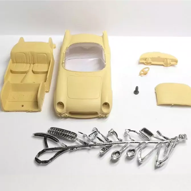 EN L'ÉTAT : Chevrolet Corvette 1953 - 1:43 - Provence Moulage |Pièc...