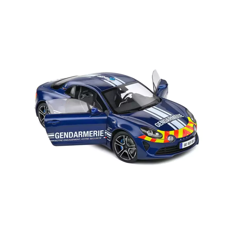 Marketplace : ALPINE A110 Gendarmerie 2022 - SOLIDO - 1:18
